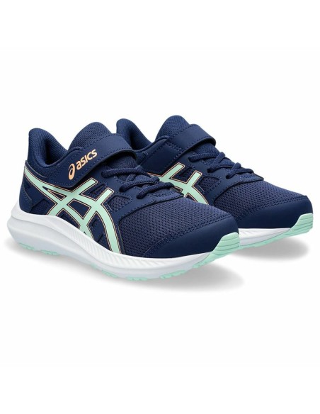 Running Shoes for Kids Asics Jolt 4 Ps Blue Mint