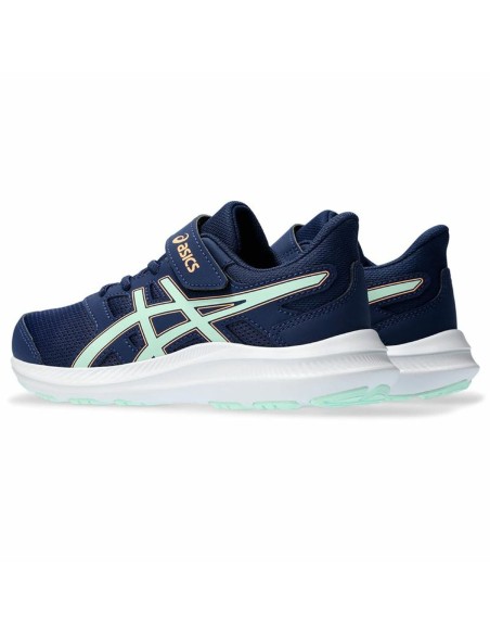 Running Shoes for Kids Asics Jolt 4 Ps Blue Mint