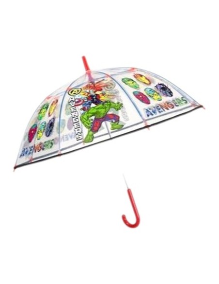 Umbrella The Avengers Perletti Transparent Fibreglass 74 cm Children's