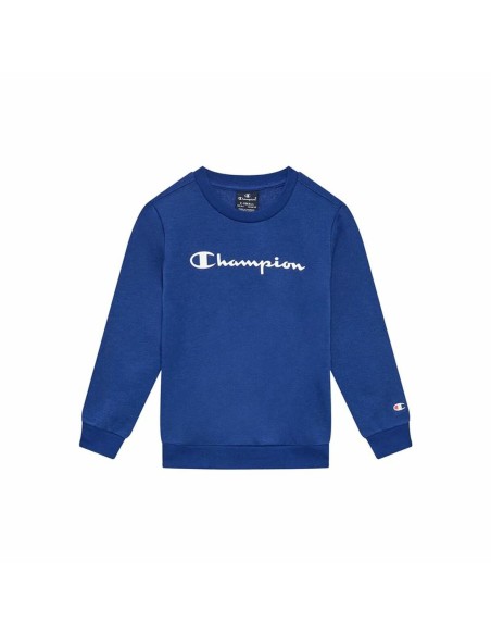 Children’s Hoodie Champion Crewneck Blue White