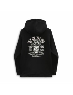 Children’s Hoodie Vans Peace Head White Black 2