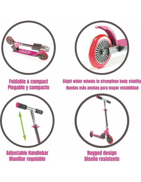 Scooter Moltó Pink 72-77 cm