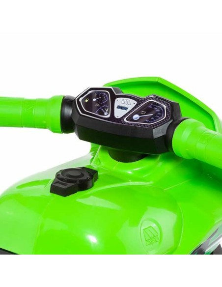 Foot to Floor Motorbike Moltó Premium Green 40,5 x 27,2 x 28,5 cm