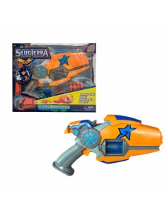 Dart Gun Bizak Slugterra Eli'S Megamorph Blaster Orange 2