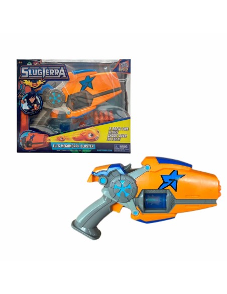 Dart Gun Bizak Slugterra Eli'S Megamorph Blaster Orange