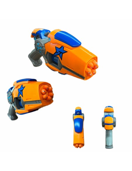 Dart Gun Bizak Slugterra Eli'S Megamorph Blaster Orange