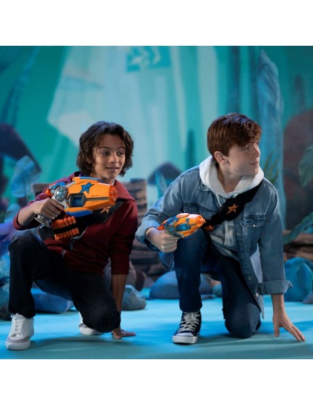 Dart Gun Bizak Slugterra Eli'S Megamorph Blaster Orange