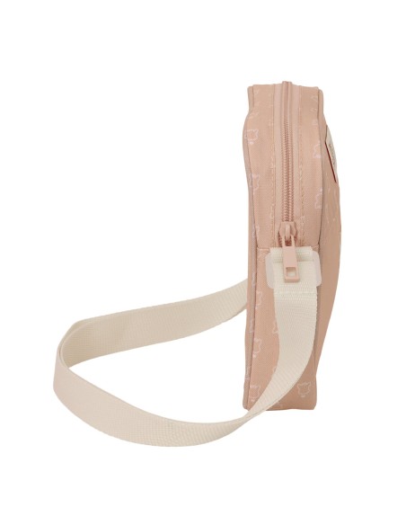 Shoulder Bag Sophie la Girafe Beige 16 x 18 x 4 cm