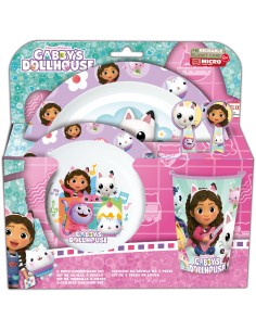 Children's dish set Gabby's Dollhouse Party (5 Pieces)