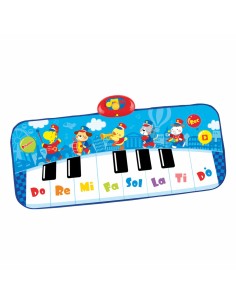 Toy piano Winfun 90 x 0,5 x 38 cm Blue animals (6 Units) 2