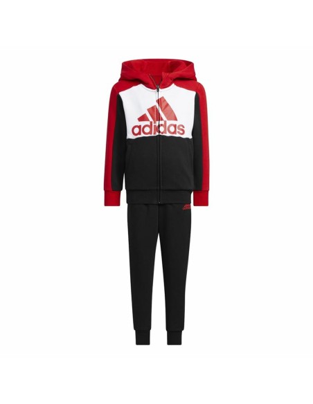 Children’s Tracksuit Adidas Badge Of Sport Logo Black