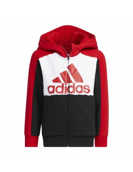 Children’s Tracksuit Adidas Badge Of Sport Logo Black