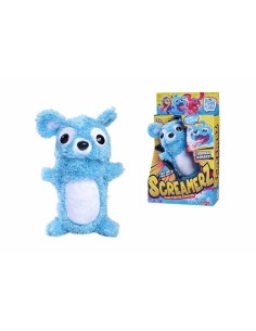 Soft toy with sounds Simba Screamerz Bear 30 cm Blue Multicolour