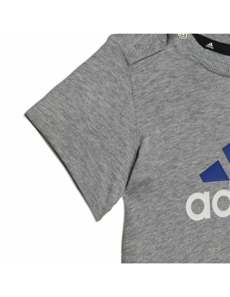 Sports Outfit for Baby Adidas Essentials Organic Grey