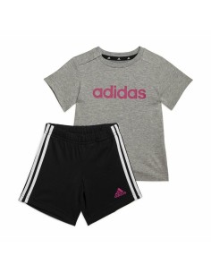 Sports Outfit for Baby Adidas Essentials Lineage Dark grey