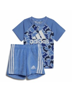 Sports Outfit for Baby Adidas Multicolour Camouflage Dinosaurs