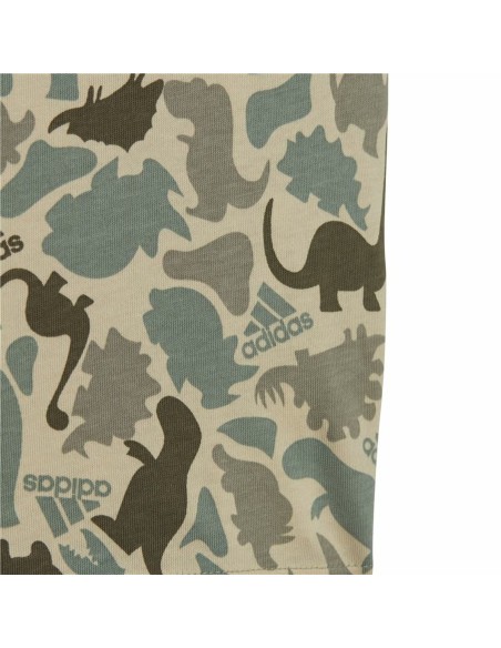 Sports Outfit for Baby Adidas Multicolour Camouflage Dinosaurs