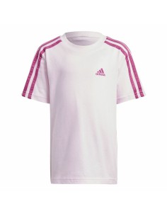 Children's Sports Outfit Adidas 3 Stripes Pink 2