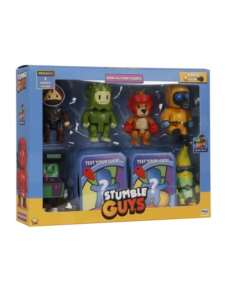 Set of Figures Stumble Guys SG3208A 8 Pieces