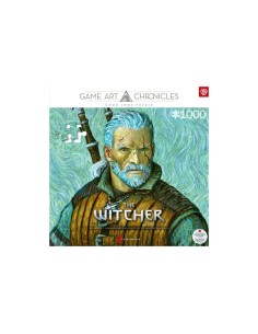 Puzzle Cenega Publishing The Witcher Geralt y Vincent van Gogh 1000 Pieces