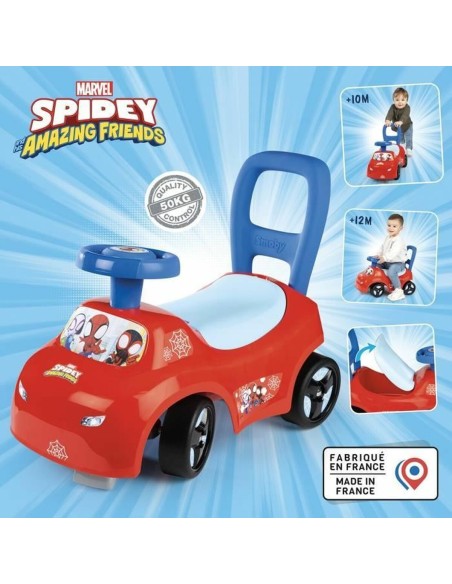 Tricycle Smoby Spidey 2-in-1