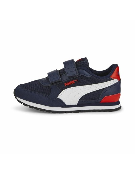 Running Shoes for Kids Puma ST Runner V3 Navy Blue
