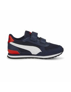 Running Shoes for Kids Puma ST Runner V3 Navy Blue 2