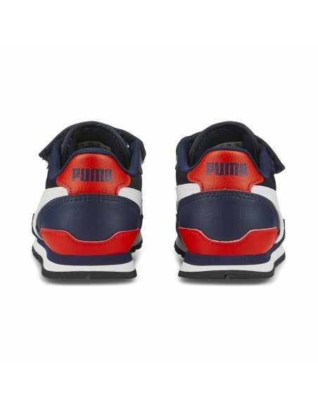 Running Shoes for Kids Puma ST Runner V3 Navy Blue