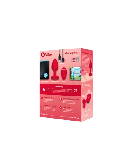 Vibrator B-Vibe Heart Red