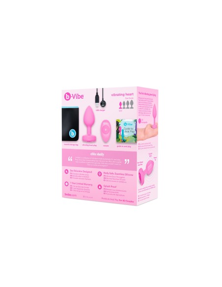 Vibrator B-Vibe Heart Pink