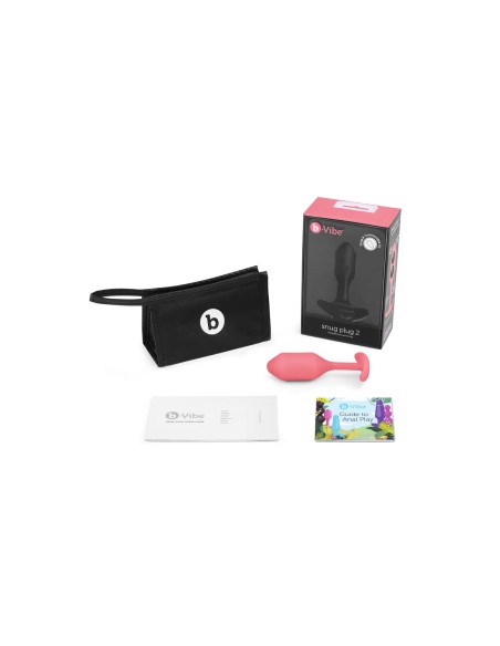 Anal plug B-Vibe 2 Orange Coral