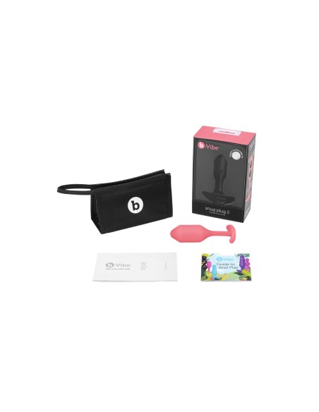 Anal plug B-Vibe 2 Orange Coral