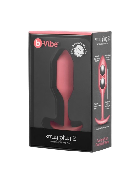 Anal plug B-Vibe 2 Orange Coral