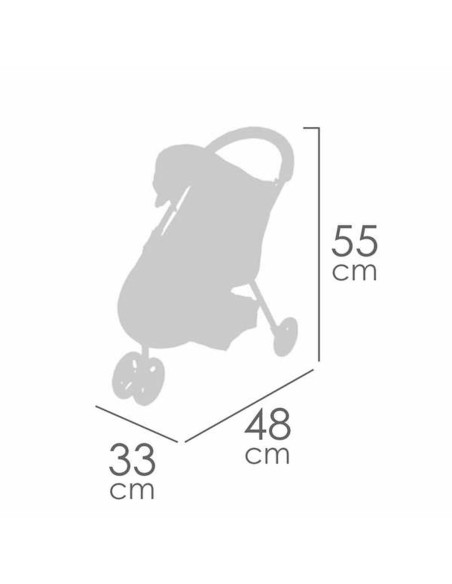Doll Stroller Decuevas Coco 50 cm