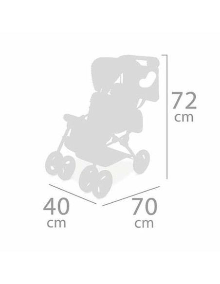 Doll Stroller Decuevas Verona Twinned