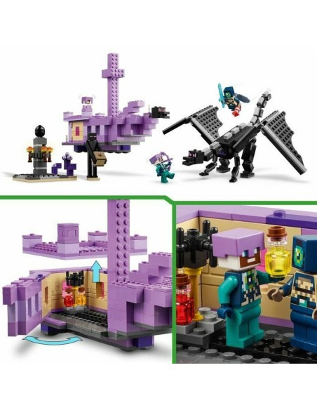 Construction set Lego Ender Dragon & Ship Multicolour