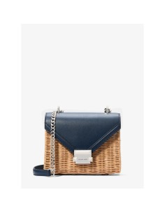 Shoulder Bag Michael Kors WHITNEY-NAVY Blue 21 x 18 x 7 cm