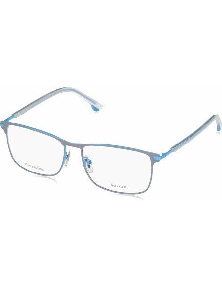 Men' Spectacle frame Police VPL560C570666 Blue ø 57 mm