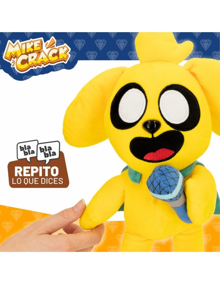Soft toy with sounds Mikecrack Yellow 29 cm