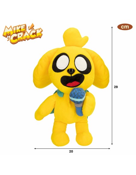 Soft toy with sounds Mikecrack Yellow 29 cm