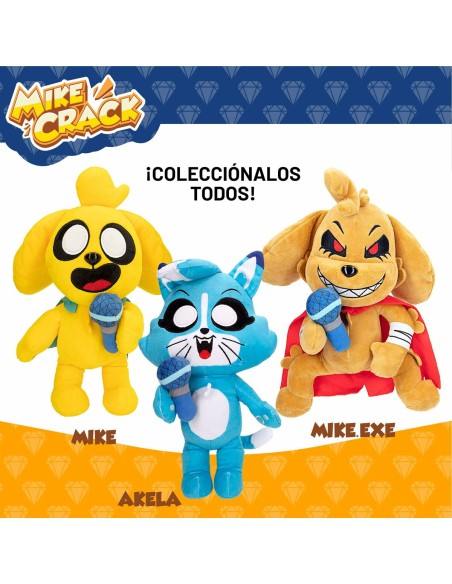 Soft toy with sounds Mikecrack Yellow 29 cm
