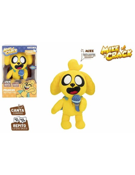 Soft toy with sounds Mikecrack Yellow 29 cm