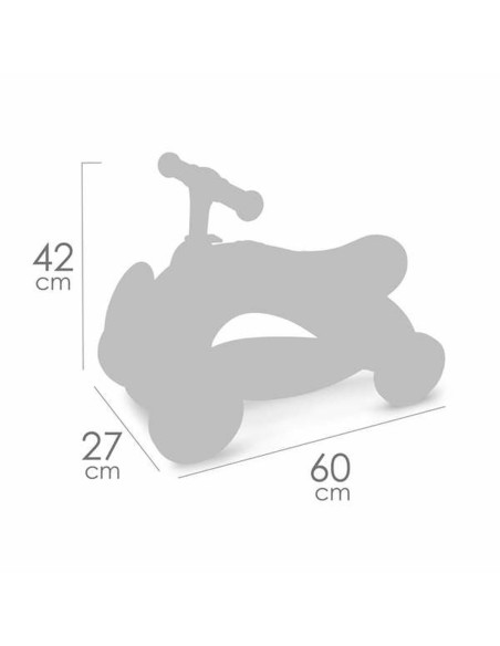 Tricycle Decuevas Coco Light grey 60 x 27 x 42 cm