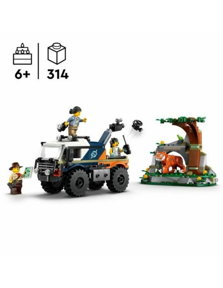 Construction set Lego 60426 Jungle Explorer Off-Road Truck Multicolour