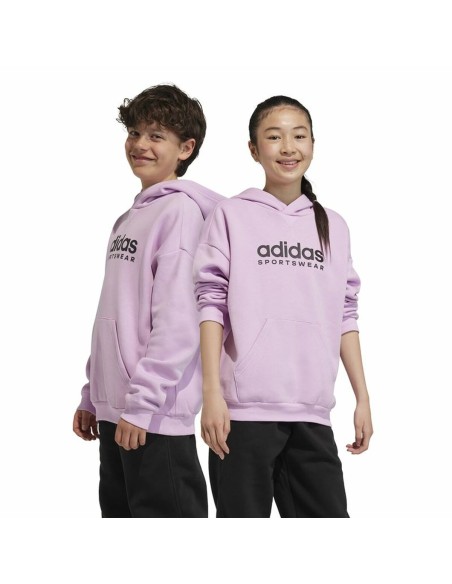 Hooded Sweatshirt for Girls Adidas All Szn Hd Pink