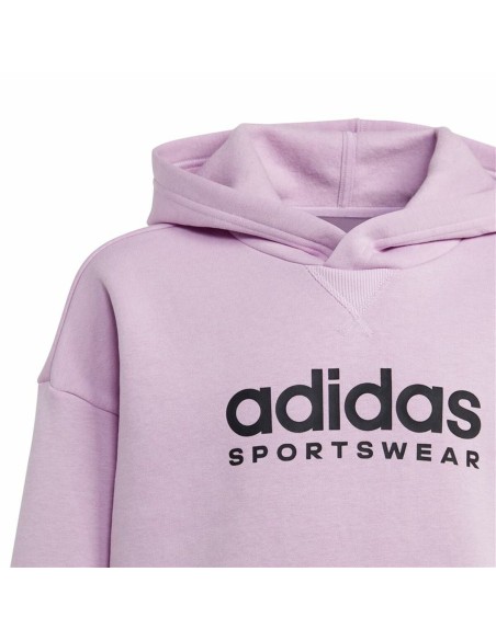 Hooded Sweatshirt for Girls Adidas All Szn Hd Pink