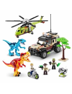 Building Game + Figures Zuru Max Dino 33 x 48,3 x 7,6 cm 592 Pieces 2