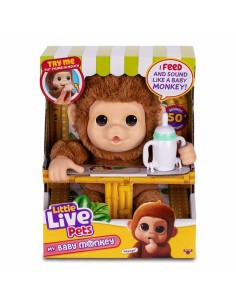 Interactive Pet Famosa My Baby Monkey Little Live Pets