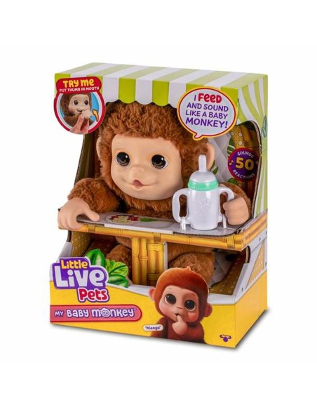 Interactive Pet Famosa My Baby Monkey Little Live Pets