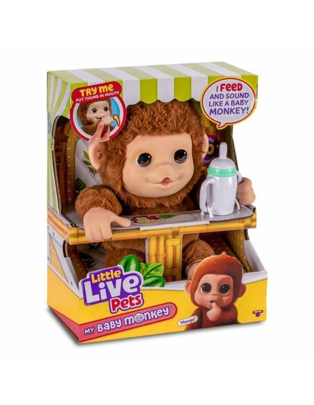 Interactive Pet Famosa My Baby Monkey Little Live Pets